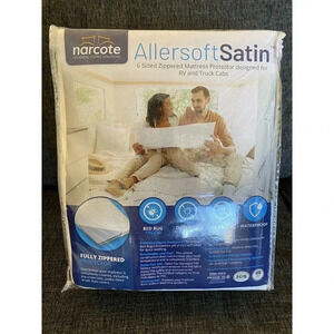 RV Truck Cab Zippered Mattress Encasement Protector Cover Waterproof 76x80"